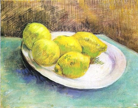 Vincent van Gogh - Cytryny na talerzu (1)