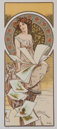 Alfons Mucha - Champenois Calendar (1)