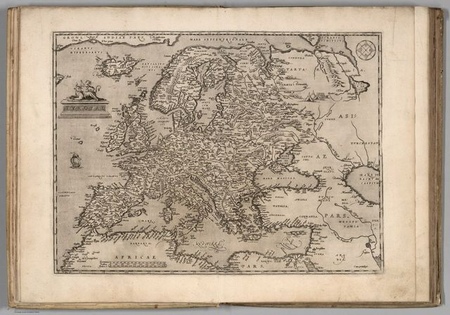 1570r. - Europae. Ortelius, Abraham (1)