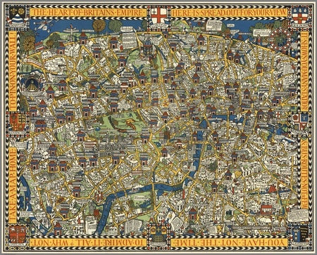 1927r. - Słynna mapa Londynu (1)