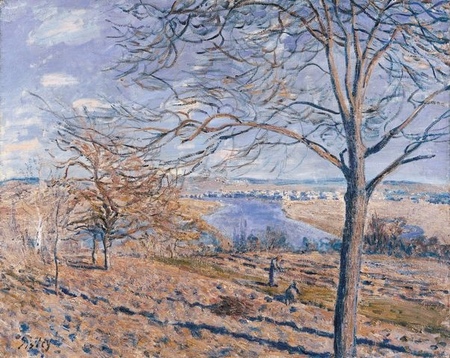Alfred Sisley - Banks of the Loing - Autumn Effect (1)