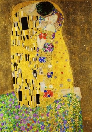 Gustav Klimt - Pocałunek (Kiss)  (1)