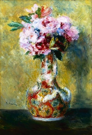 Auguste Renoir - Bukiet w wazonie (Bouquet in a Vase) (1)
