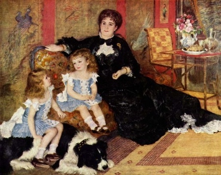 Auguste Renoir - Pani Charpentier z dziećmi (1)