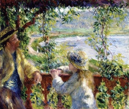 Auguste Renoir -  Nad wodą (By the Water) (1)