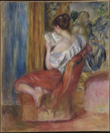Auguste Renoir -  Czytająca Kobieta (Reading Woman) (1)