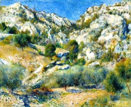 Auguste Renoir - Rocky Crags at L'Estaque (1)