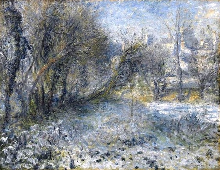 Auguste Renoir -  Ośnieżony Krajobraz (Snow-covered Landscape) (1)