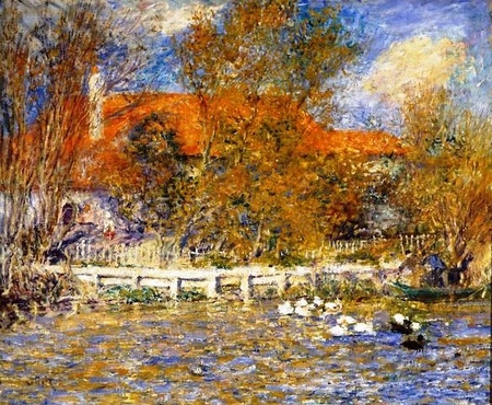 Auguste Renoir - The Duck Pond (1)