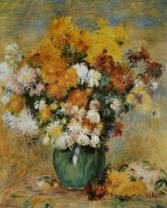 Auguste Renoir - Bukiet z chryzantemami (Bouquet de Chrysanthèmes) (1)