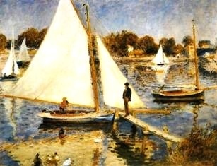 Auguste Renoir - Sekwana w Argenteuil (La Seine à Argenteuil) (1)