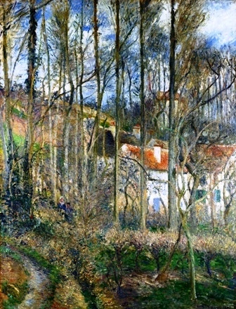 Camille Pissarro - The Côte des Bœufs at L'Hermitage (1)