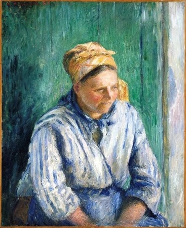 Camille Pissarro - Praczka (Washerwoman) (1)