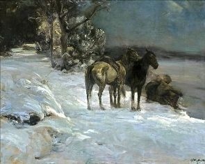 A. Wierusz-Kowalski - Odpoczynek Kozaków (1)