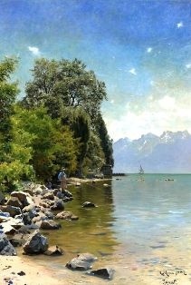 Peter Monsted - Jezioro Genewskie (1)