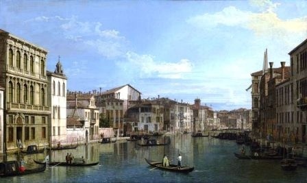Canaletto - The Grand Canal in Venice from Palazzo Flangini to Campo San Marco (1)