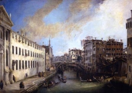Canaletto - Veduta del rio dei Mendicanti (1)
