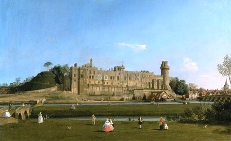 Canaletto - Zamek w Warwick (1)
