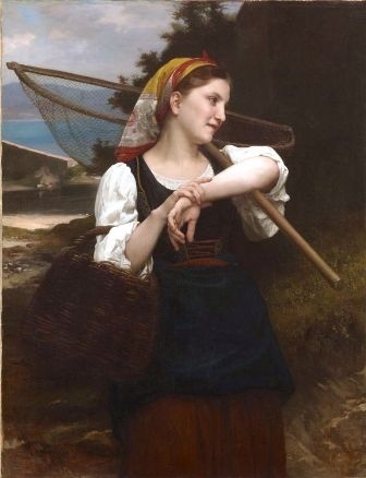 W. A. Bouguereau - Córka rybaka (1)