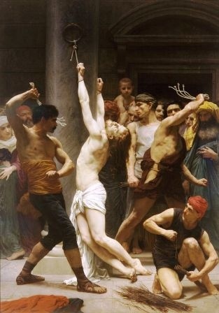 W. A. Bouguereau - Biczowanie Pana Naszego Jezusa Chrystusa (1)