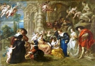 P. Rubens - Ogród miłości (1)