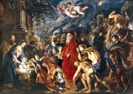 P. Rubens - Pokłon Trzech Króli (1)
