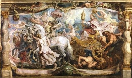 P. Rubens -  Tryumf Kościoła (1)