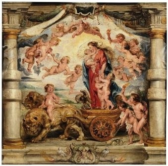 P. Rubens - Triumf Bożej Miłości  (1)