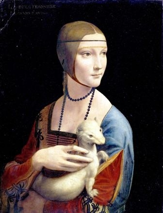 Leonardo da Vinci - Dama z gronostajem (1)