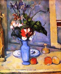Paul Cézanne - Błękitny wazon (1)