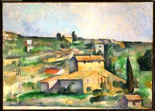 Paul Cézanne - Pola w Bellevue (1)