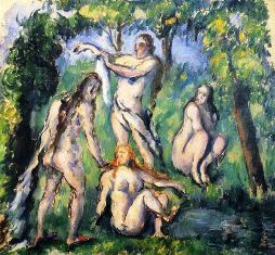 Paul Cézanne - Kąpiące się (1)