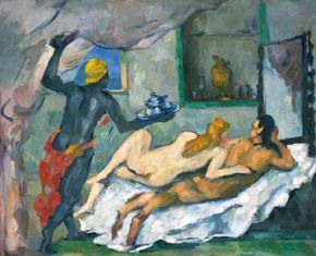 Paul Cézanne - Popołudnie w Neapolu (1)