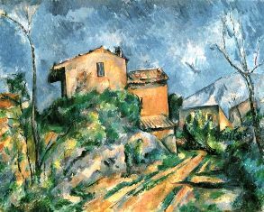 Paul Cézanne - Villa Maria przy drodze do Czarnego Zamku (1)