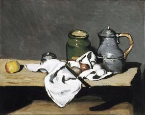Paul Cézanne - Martwa natura z czajnikiem (1)