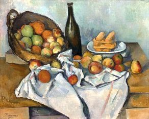 Paul Cézanne - Kosz z jabłkami (1)