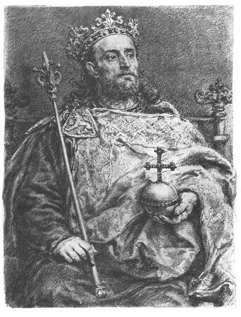 Jan Matejko - Wacław II  (1)