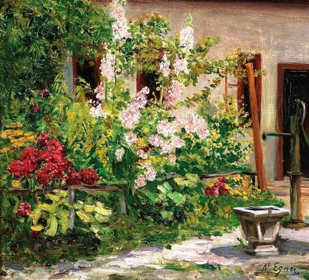 Marie Egner - Ogród kwitnących Malw (1)