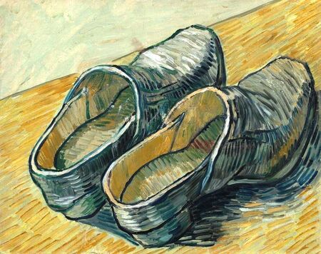 Vincent van Gogh - Para skórzanych drewniaków (1)