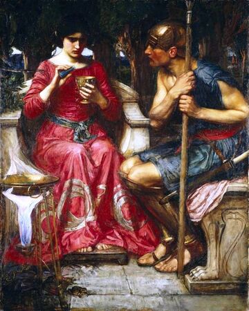John W. Waterhouse - Jason and Medea (1)