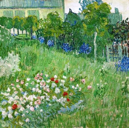 Vincent van Gogh - Ogród Daubigny'ego  (1)
