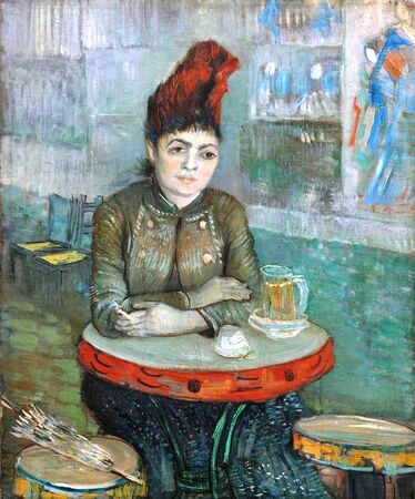 Vincent van Gogh - W kawiarni Agostina Segatori w Le Tambourin (1)