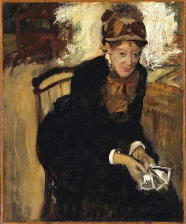 Edgar Degas - Mary Cassatt (1)