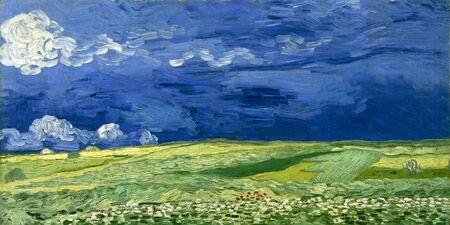 Vincent van Gogh - Pole pszenicy przed burzą II (1)