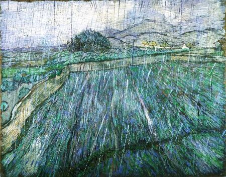 Vincent van Gogh - Deszcz (1)