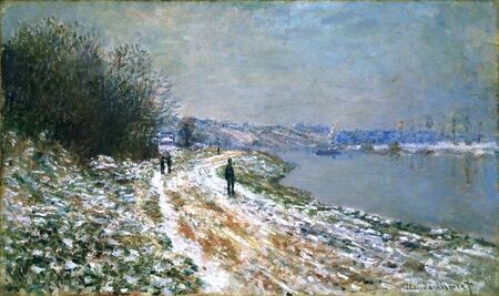 Claude Monet - Ścieżka holownicza w Argenteuil (1)