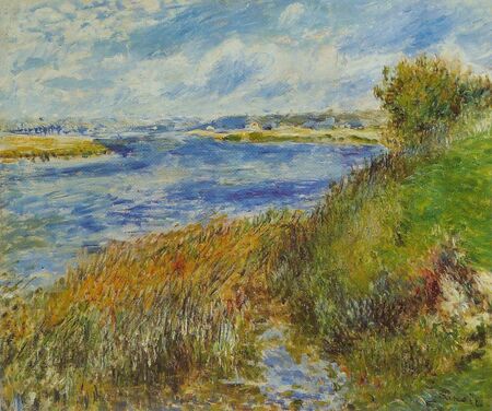 Auguste Renoir - wybrzeże sekwany w champrosay (1)