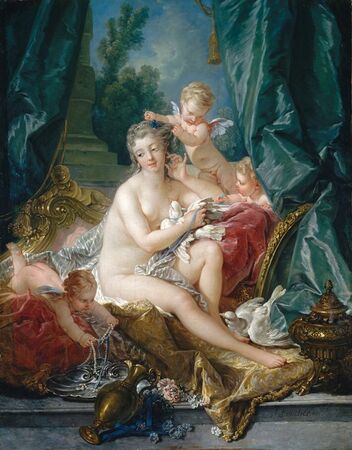 Francois Boucher - The Toilet of Venus (1)