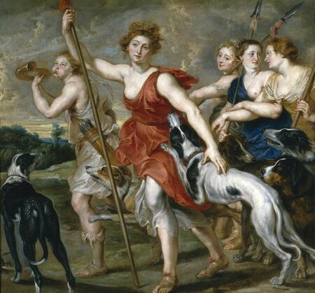 P. Rubens - Łowczyni Diana  (1)