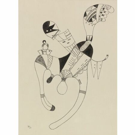 Wassily Kandinsky - Fluttering figure (1)